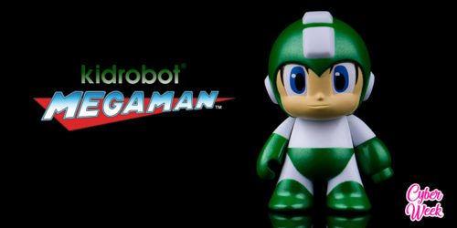 Kidrobot x Capcom Metallic Green Mega Man