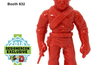 DCON18: Gerald Okamura “Man of Many Weapons” Sofubi