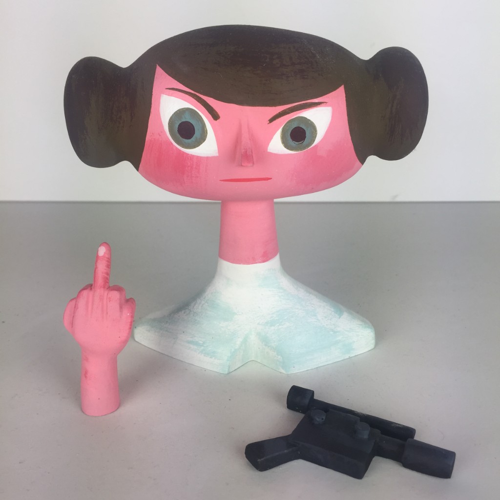 Amanda Visell – F*ck Off Leia Bust