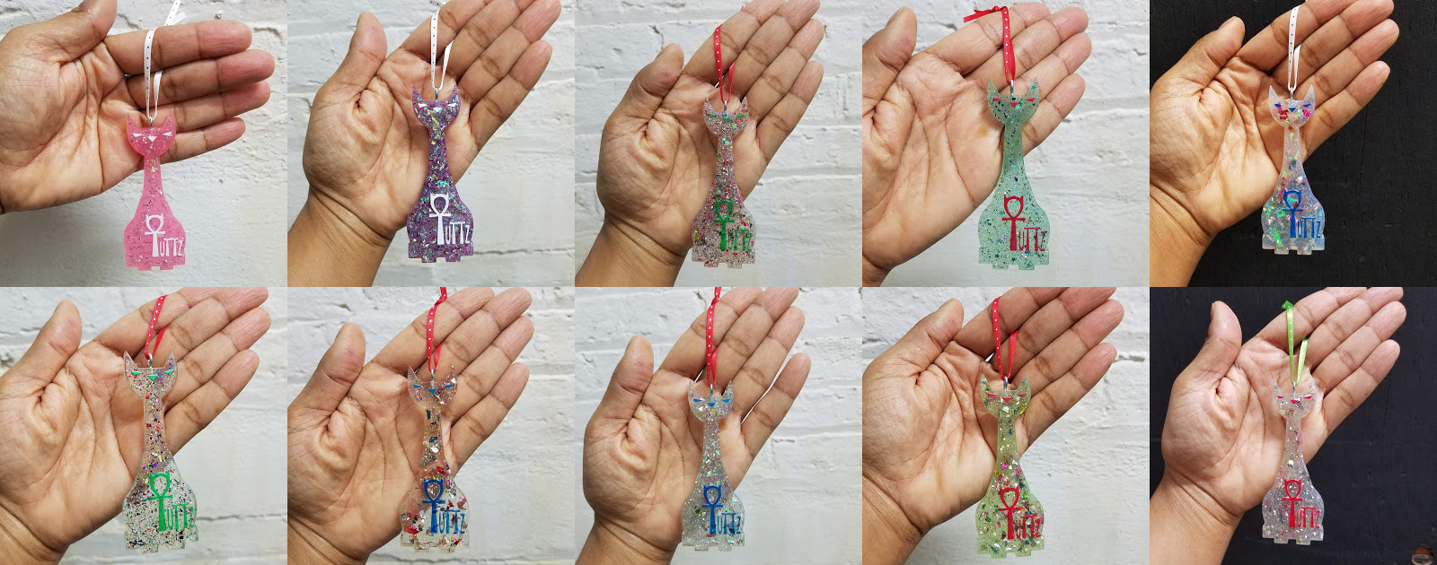 Tuttz Holiday Catsicle Ornaments Now Available