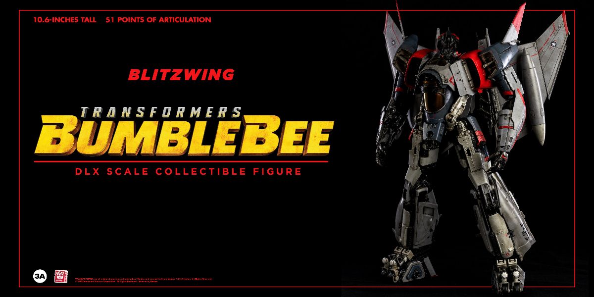 Hasbro x 3A present 1/6th scale DLX Blitzwing