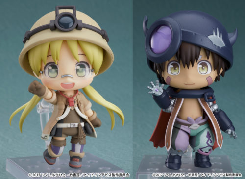 Riko and Reg Nendoroids from Made in Abyss