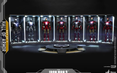 Hot Toys announces the Iron Man 3 Hall of Armor