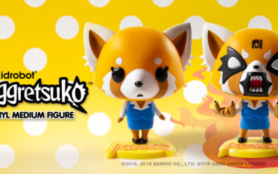 Aggretsuko Medium Art Figures – Calm and Rage