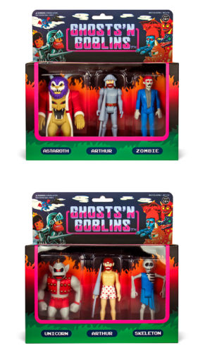 The Ghosts ‘n Goblins 3.75-inch ReAction Figures