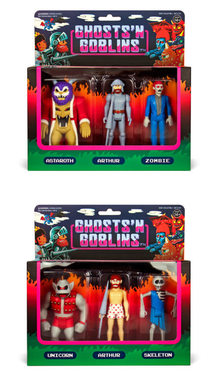 ghosts n goblins figures