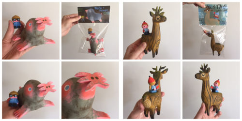 Switcheroo: Star Nose Mole and Wood Stag