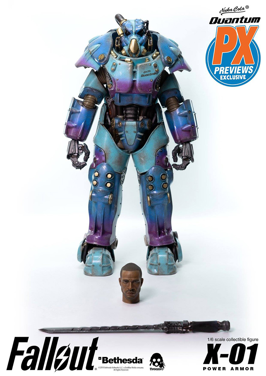 PREVIEWS Exclusive X-01 Power Armor Quantum Variant