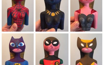 Amanda Visell’s Marvel Busts