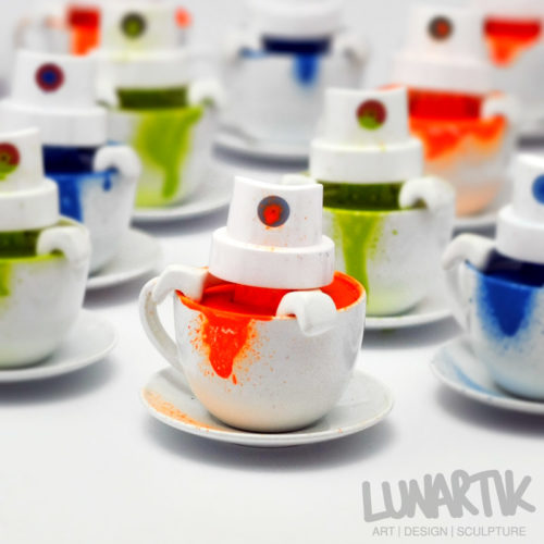 “Graffi’tea” Mini Tea Figures