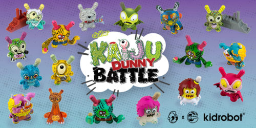Kaiju Dunny Battle 3-inch Minifigure Series