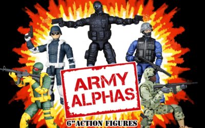 Kickstarter: Army Alphas 1:12 Action Figure Line