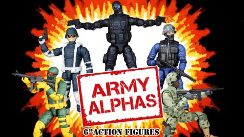 Kickstarter: Army Alphas 1:12 Action Figure Line