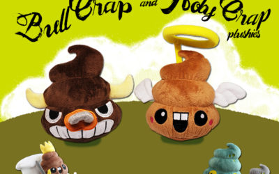 Kickstarter: Bull Crap & Holy Crap Plushies