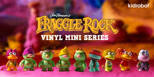 Kidrobot x Fraggle Rock – Vinyl Mini Figure Series & Keychains