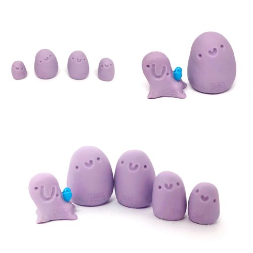 Worry Bean Family: Lavender Edition