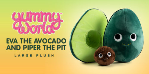 Yummy World Eva Avocado & Piper Pit Large Plush