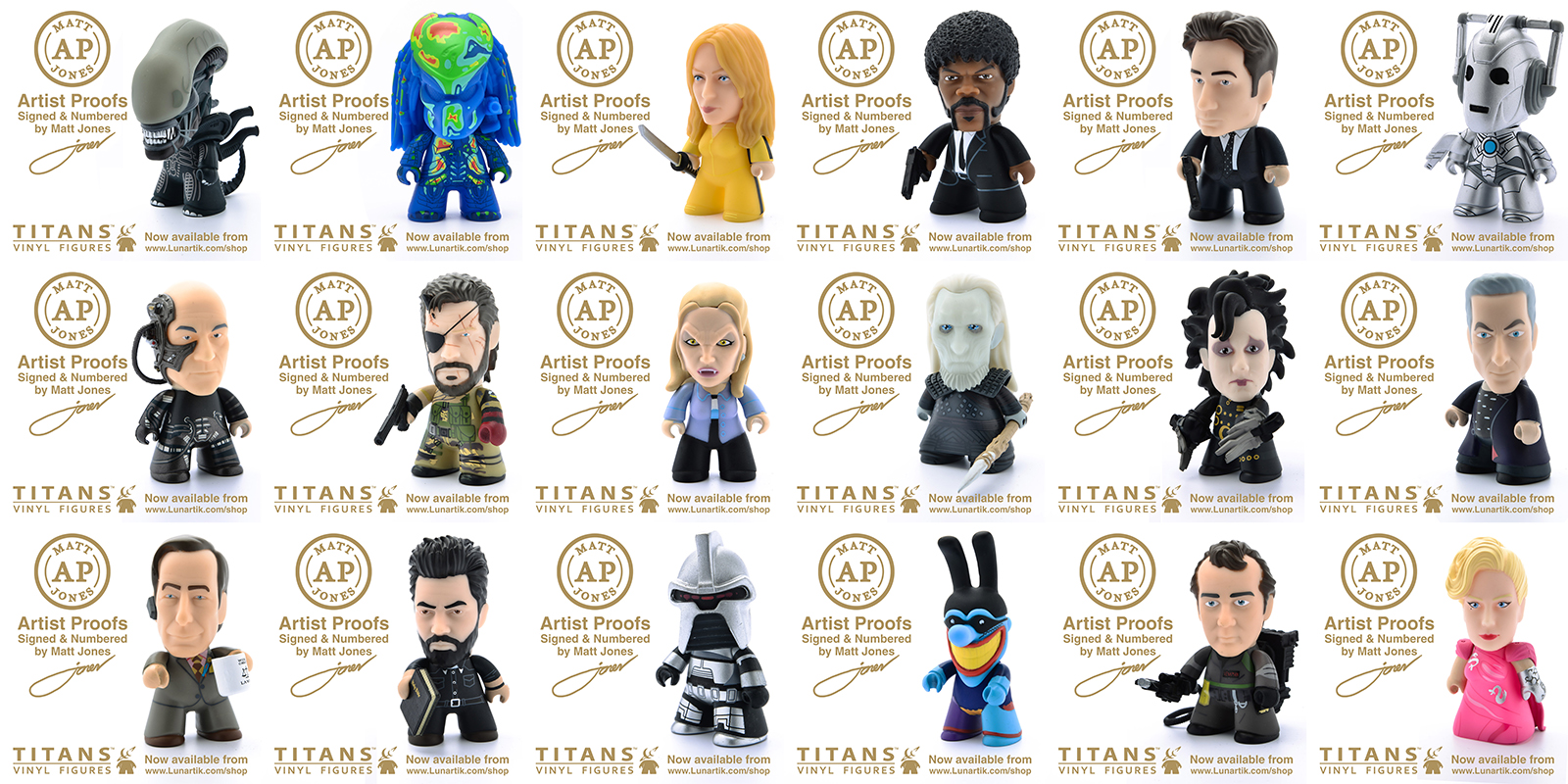 Lunartik’s Artist Proof TITANs