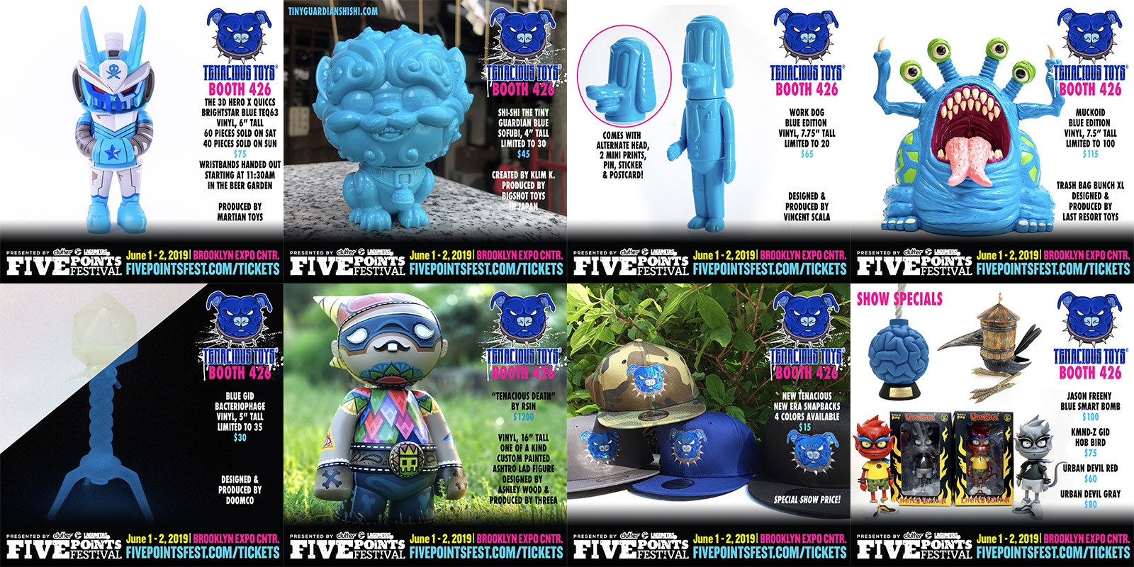 Five Points Fest 2019: Tenacious Toys Booth