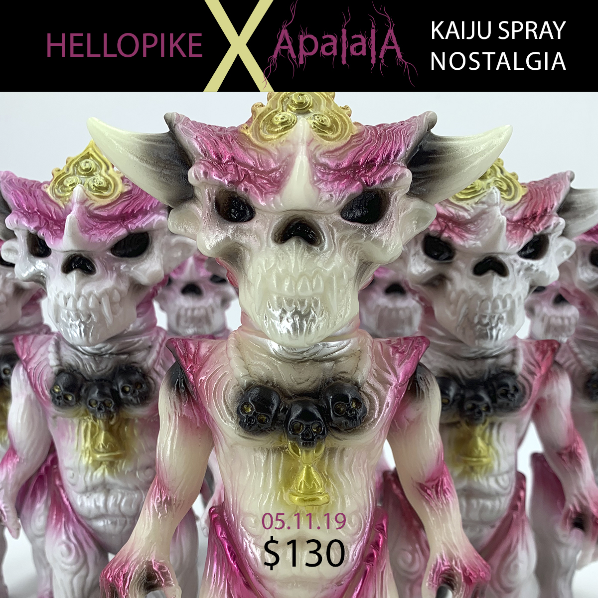 Hellopike x DHP Kaiju Spray Nostalgia Apalala