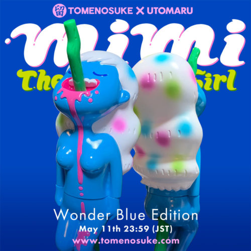 “MIMI The Cannibal Girl” Wonder Blue Edition by Utomaru