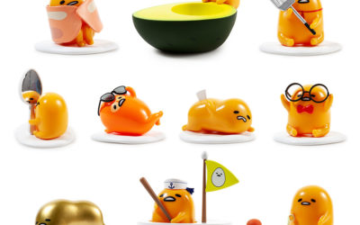 Two New Gudetama Eggstra Lazy Collectible Lines