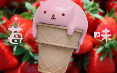 Meowlting Strawberry Flavor Tomenosuke Exclusive