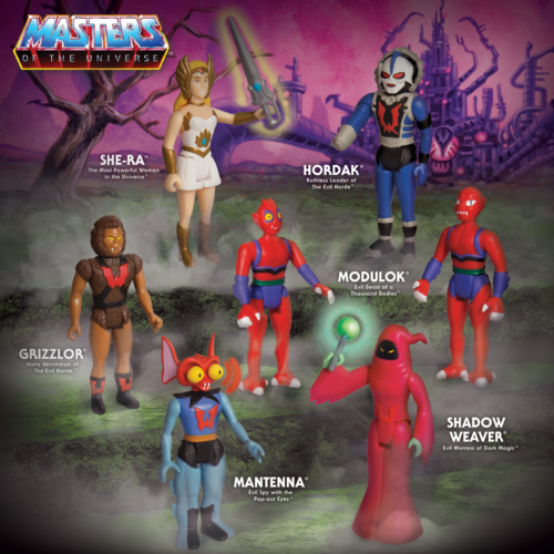 Masters of the Universe Wave 5 ReAction Figures