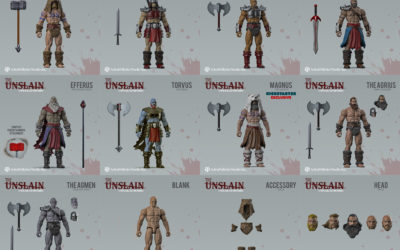 Kickstarter: The Unslain 1/18th Scale Action Figures