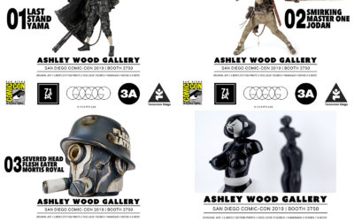 SDCC19: 3A Toys and the Ashley Wood Gallery