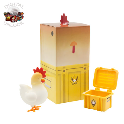 CS:GO Chicken Figure and Collectible Heads