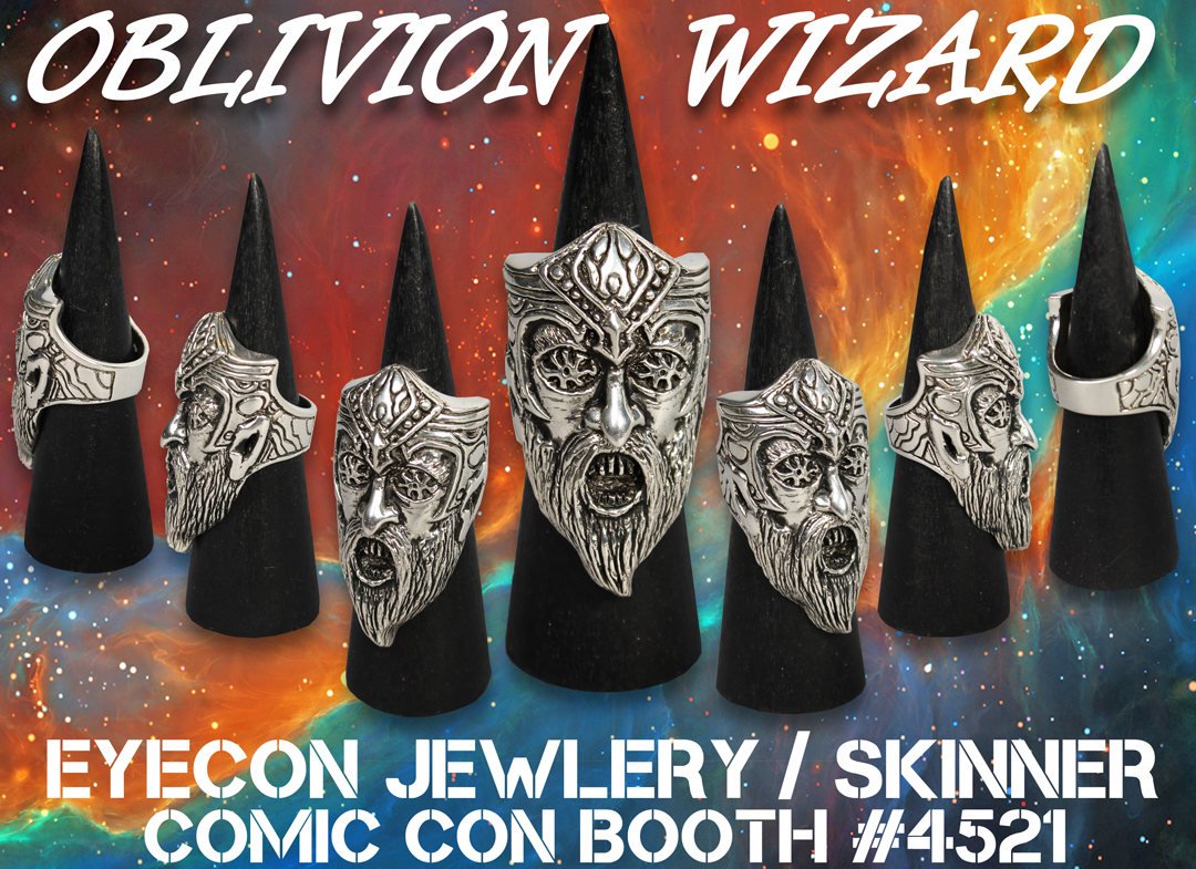 SDCC19: Eyecon Jewelry x Skinner – Oblivion Wizard