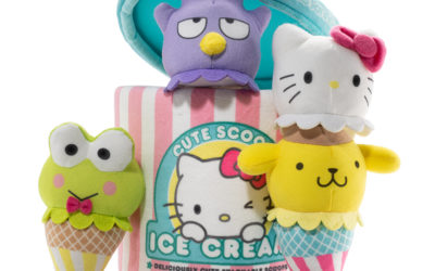 Sanrio Cute Scoops Ice Cream Plush