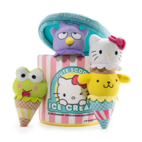 Sanrio Cute Scoops Ice Cream Plush
