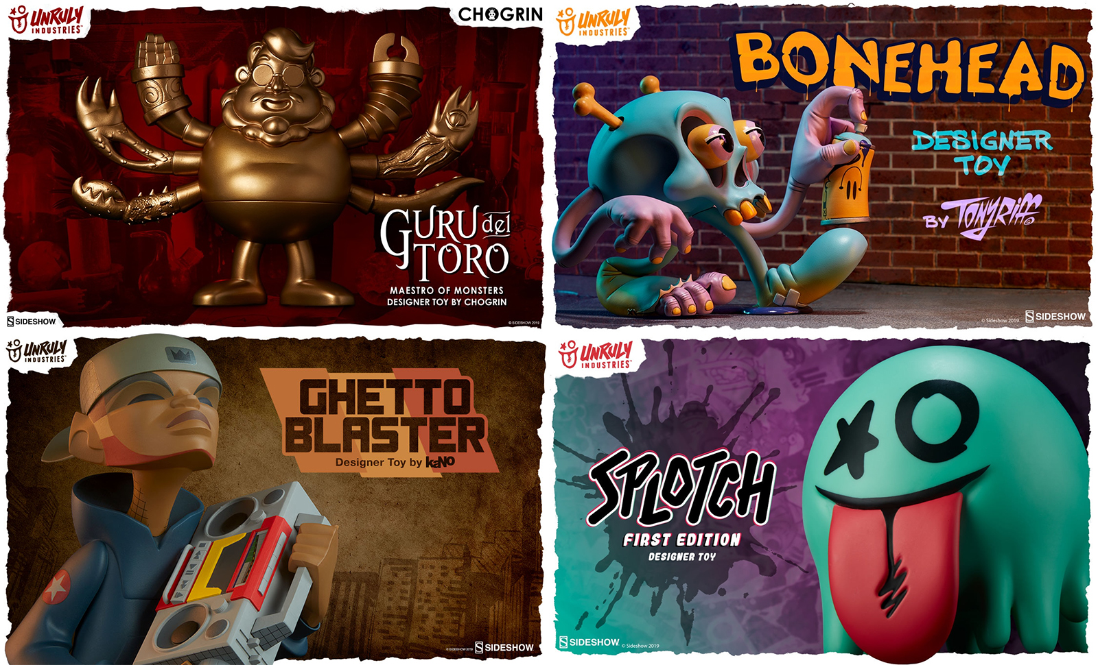 Previews from Unruly Industries