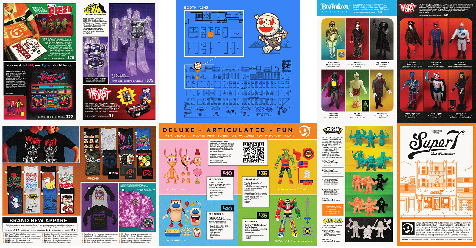 SDCC19: Super7 Exclusives