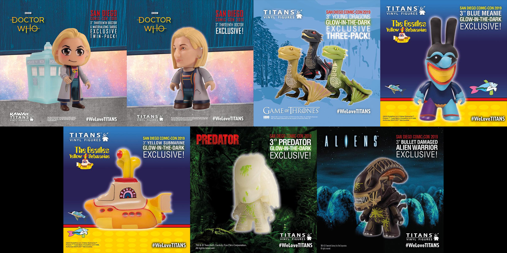 SDCC19: Titan Entertainment Exclusives