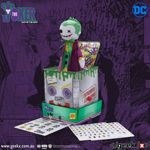 DC Comics Jack-in-the-Boxes from Geek X