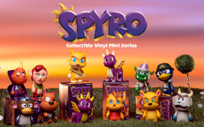 Kidrobot – Spyro the Dragon 3-inch Vinyl Mini Series