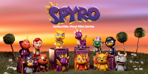 Kidrobot – Spyro the Dragon 3-inch Vinyl Mini Series