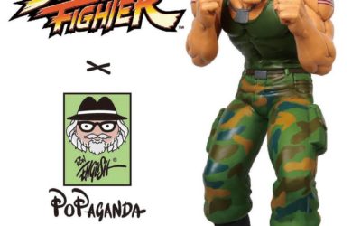 Street Fighter x Ron English – Guile Grin