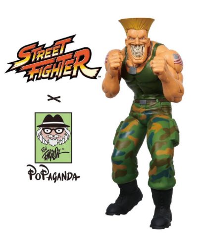 Street Fighter x Ron English – Guile Grin