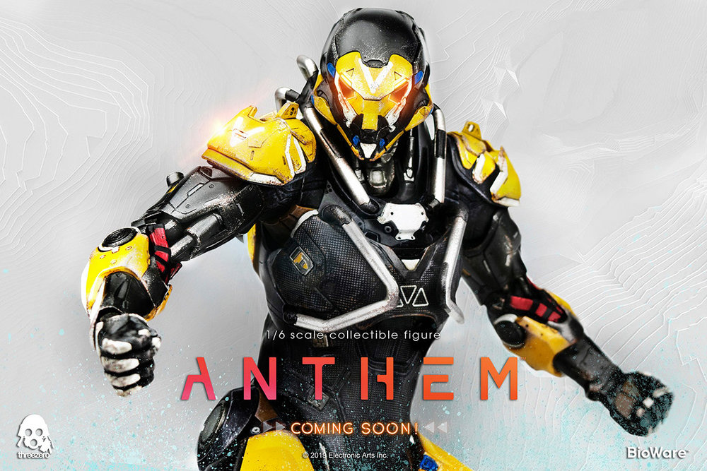 Threezero – 1/6th scale Anthem figure teaser