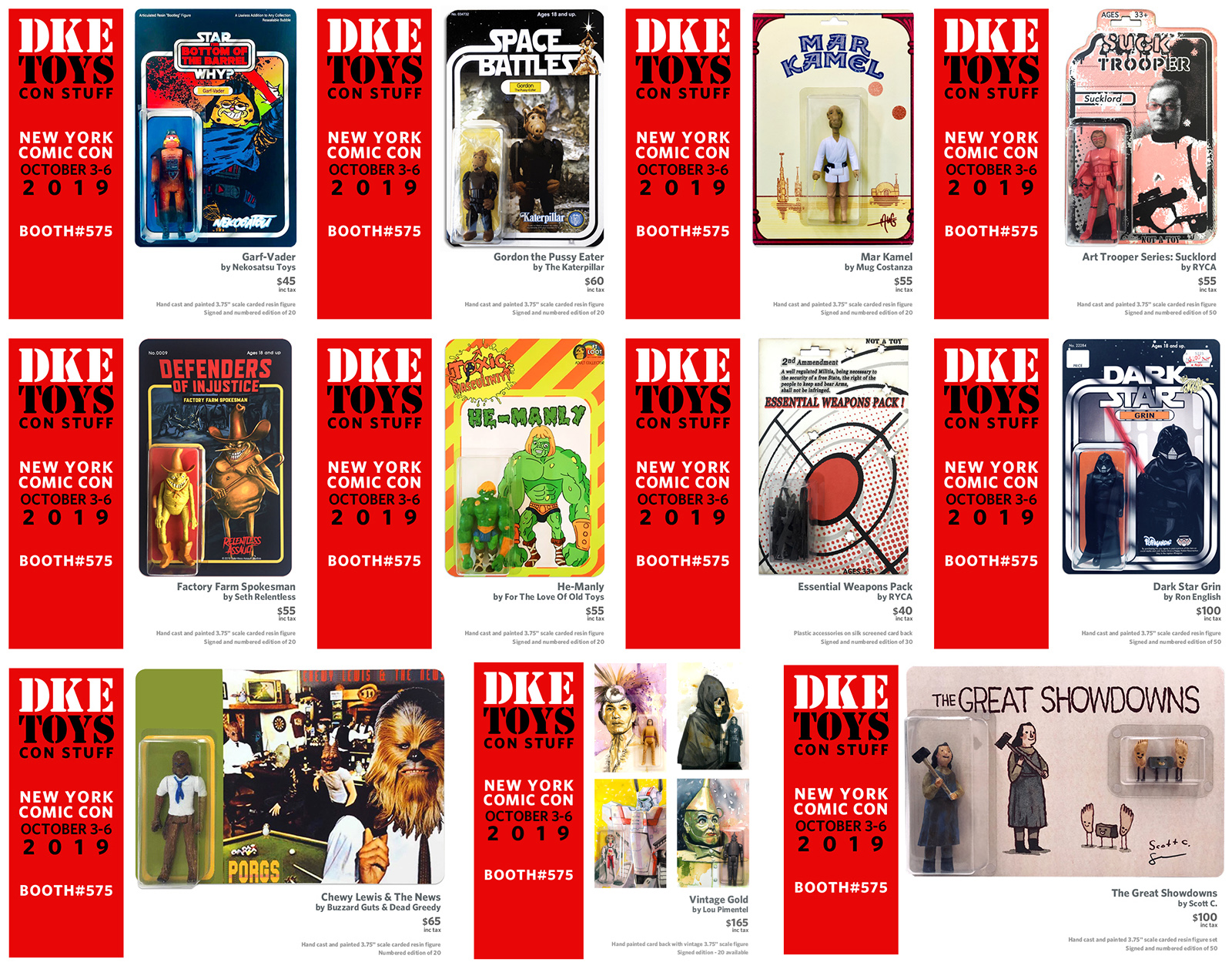 NYCC19: DKE Toys Drop #1