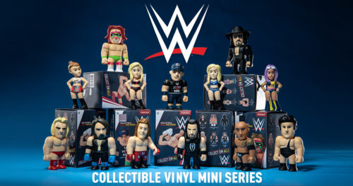 Kidrobot x WWE 3-inch Vinyl Mini Series
