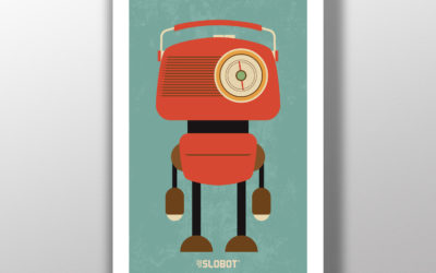 Slobots – Mid-Century Influenced Print Series