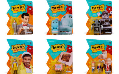 Pee-wee’s Playhouse ReAction Figures