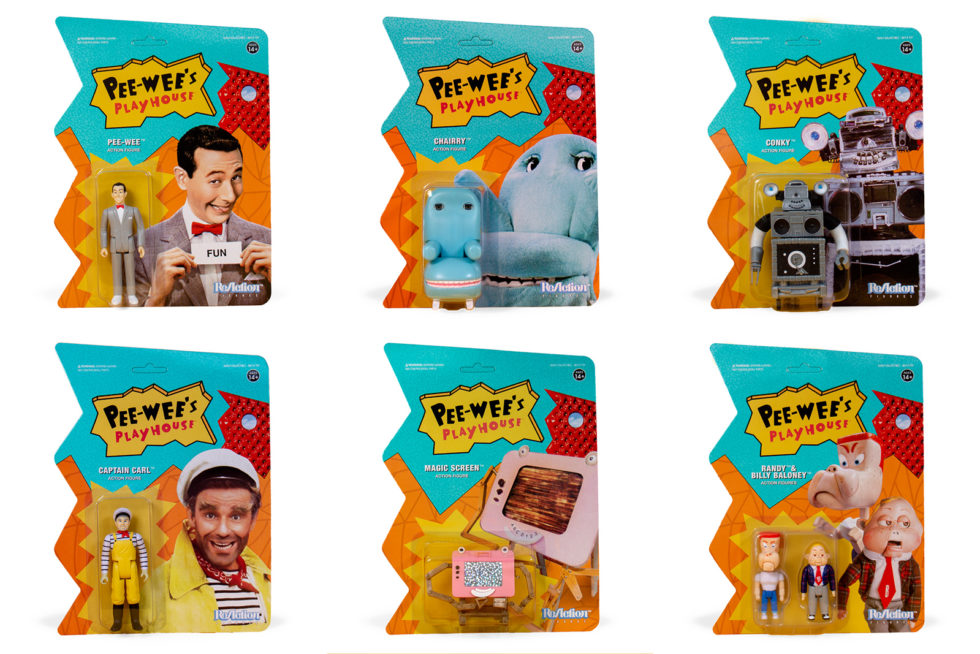 pee wee reaction figures