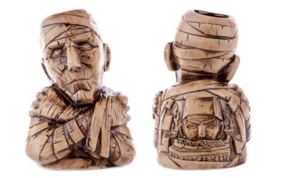 The Mummy and Wolfman Tiki Mugs