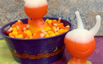 TNT Plastic – Candy Corn Snalien and Gargoyle Milton